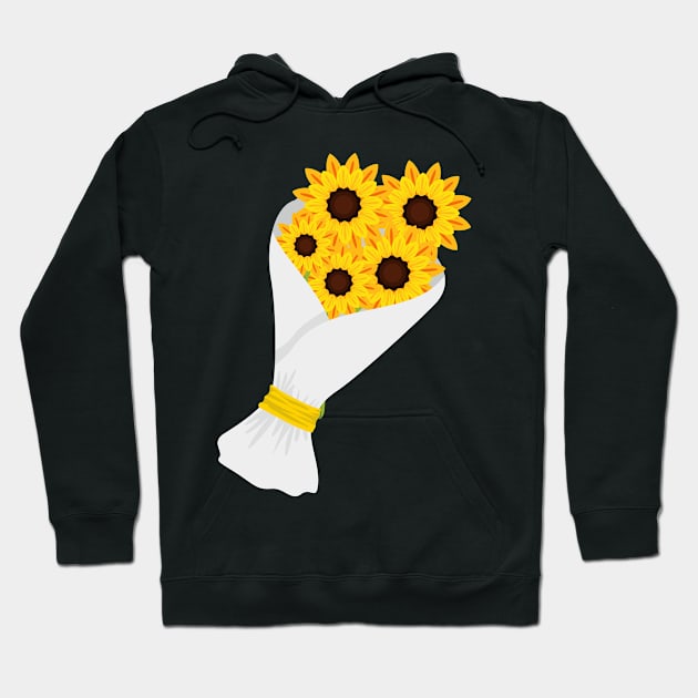 Sunflowers Hoodie by Hastag Pos